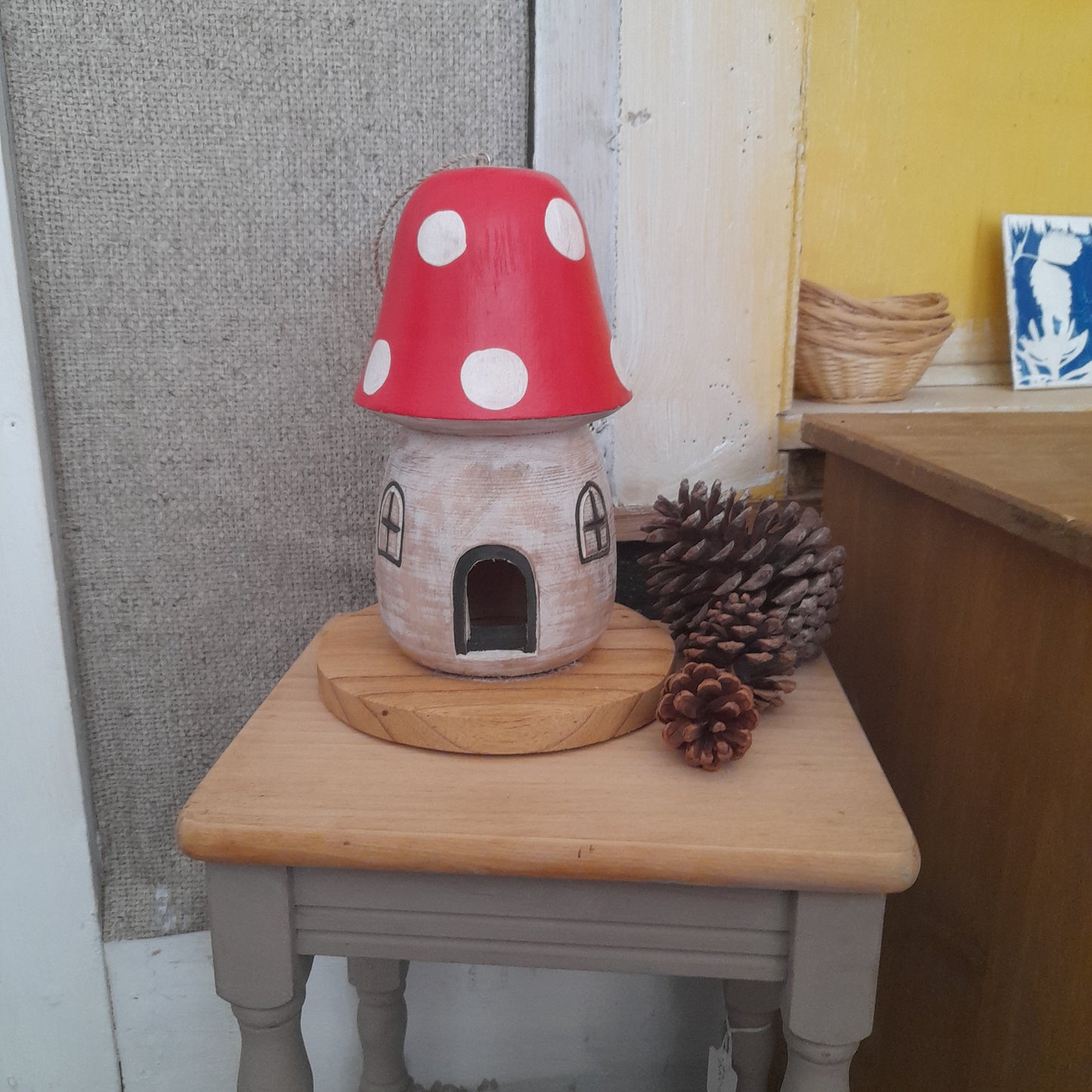Mushroom Bird house