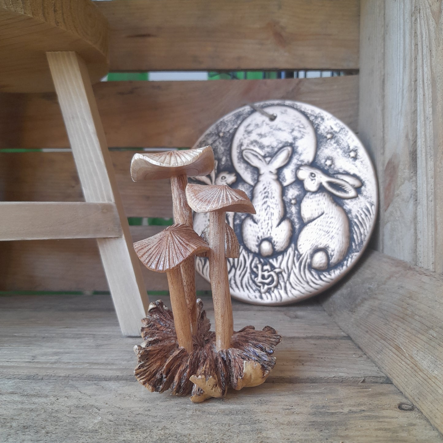 Mushroon sculptures (small)