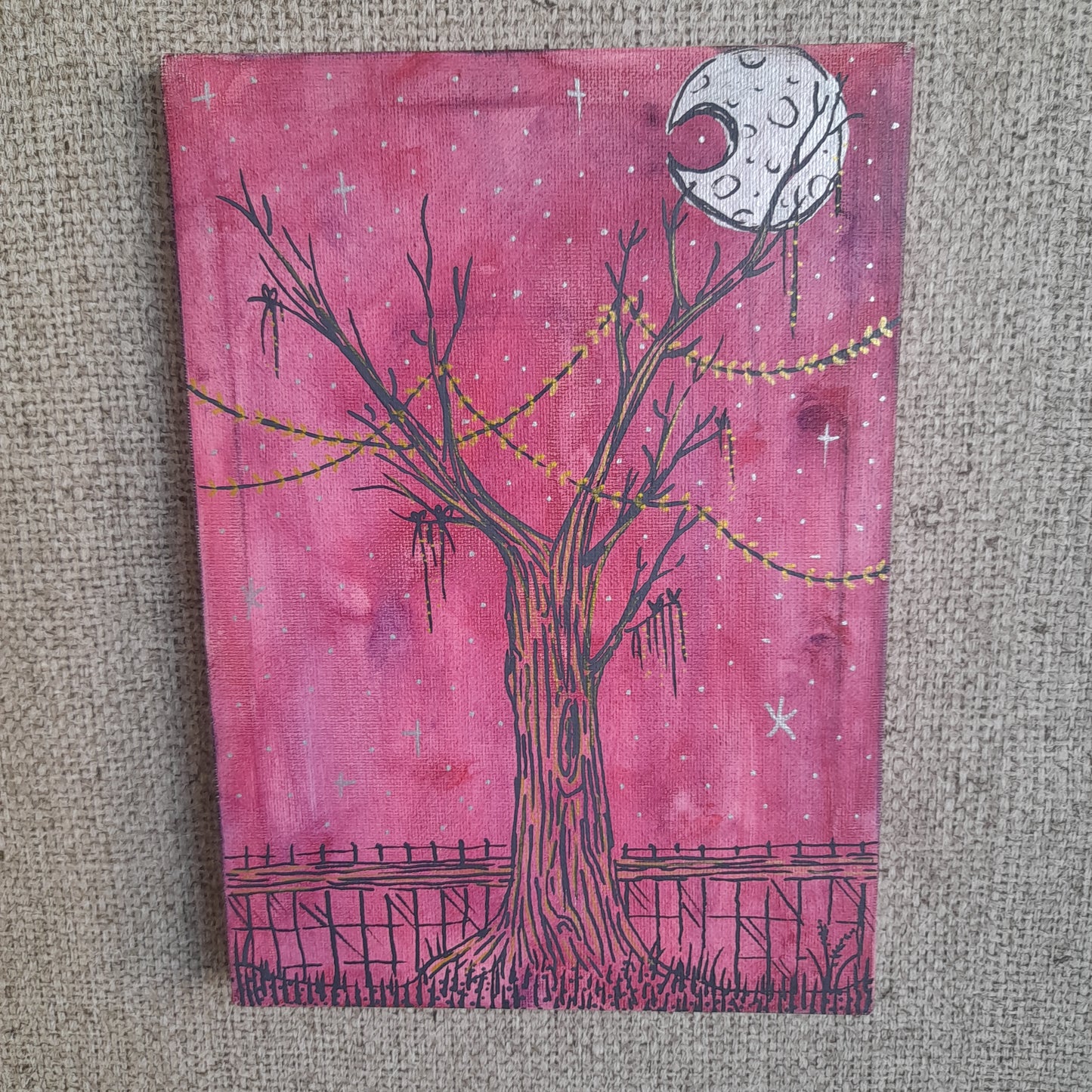 "The Wishing Tree" Original painting
