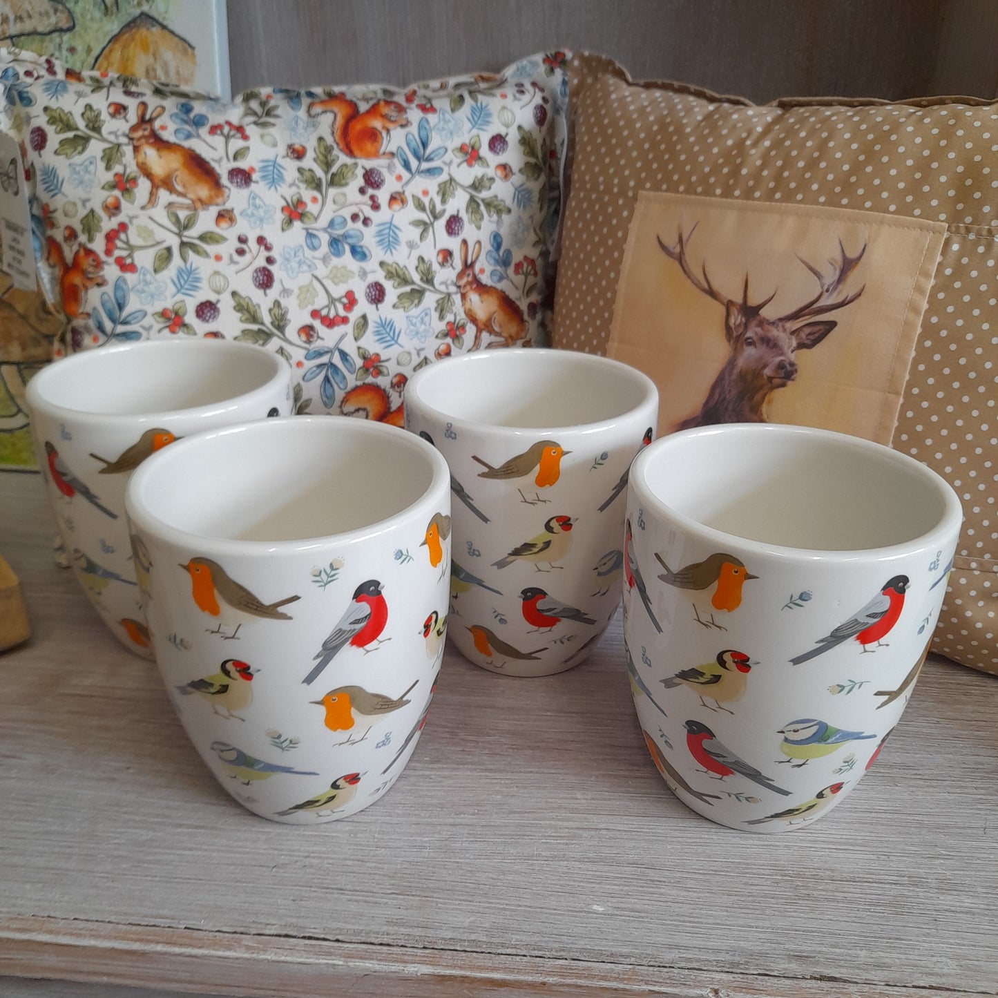 British bird pots