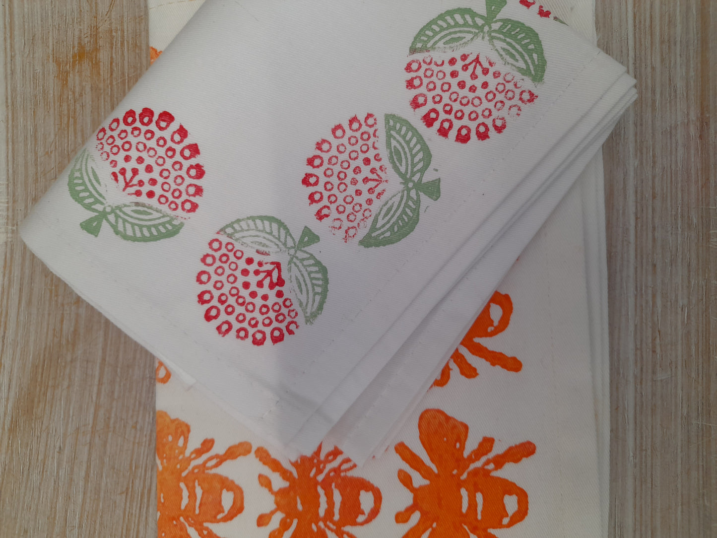 Handprinted Teatowels