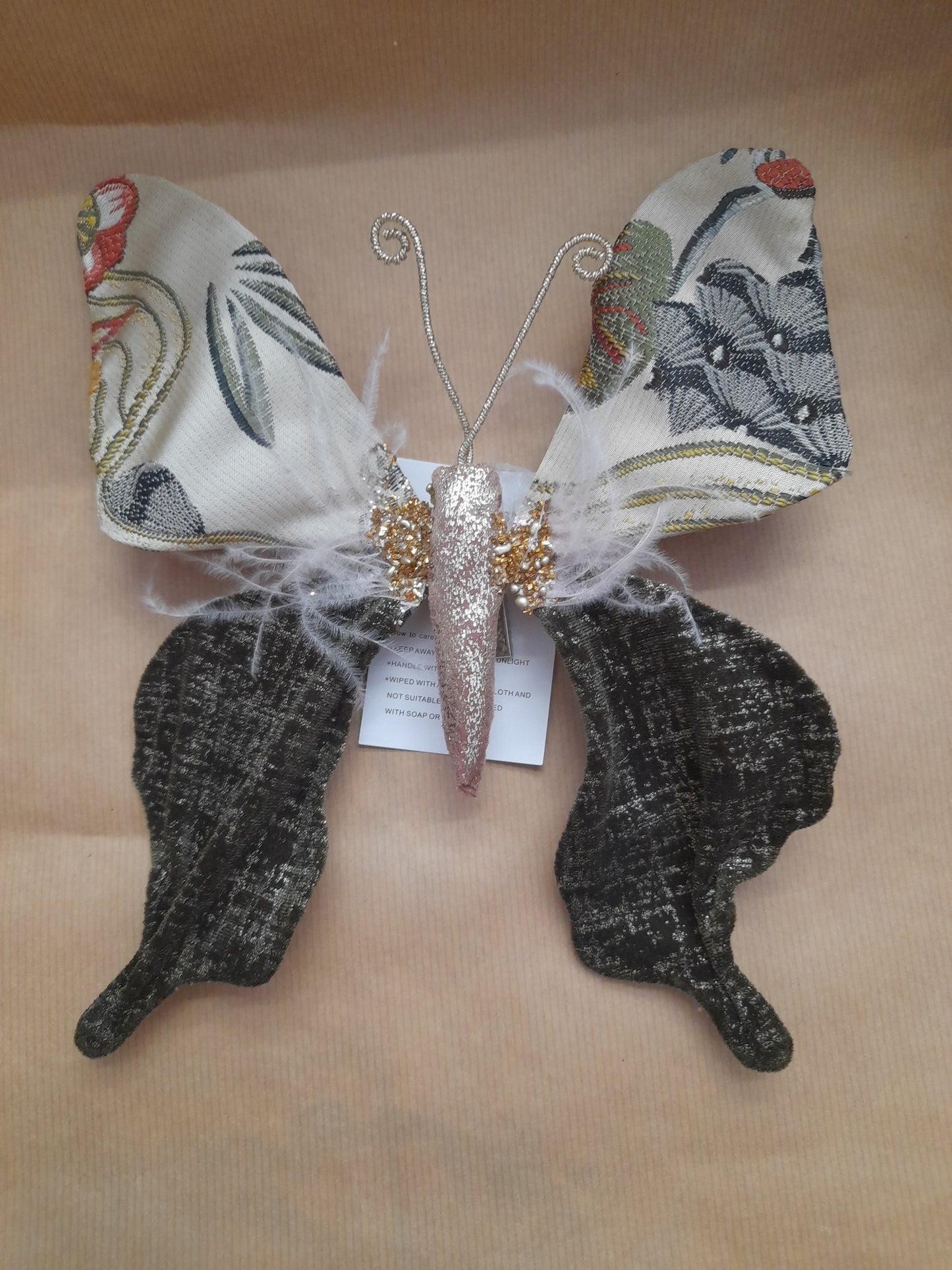 Fabric butterflies